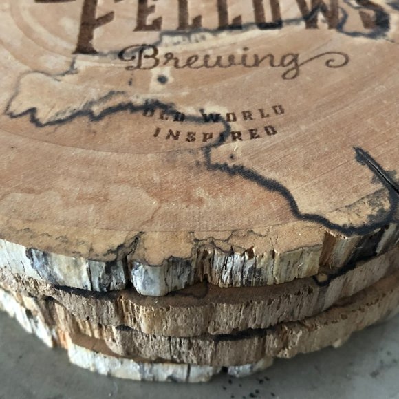 A set of Driftwood Coasters from Strange Fellows - Picture 3 of 16